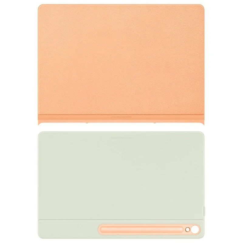 Custodia a libro Samsung Smart Book verde/arancione per Galaxy Tab S10 FE Plus - immagine 1