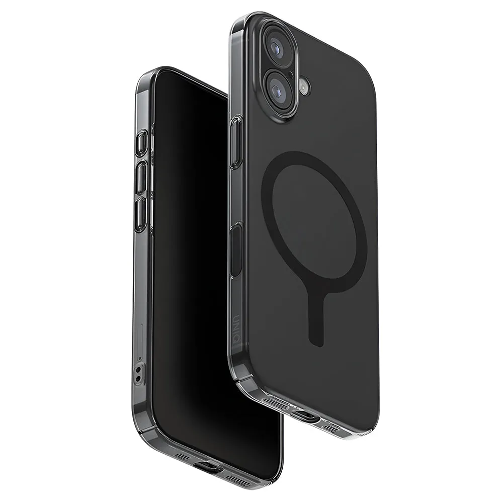 Custodia MagSafe per Apple iPhone 17, UNIQ, AirSuit MagClick, Nera - immagine 1