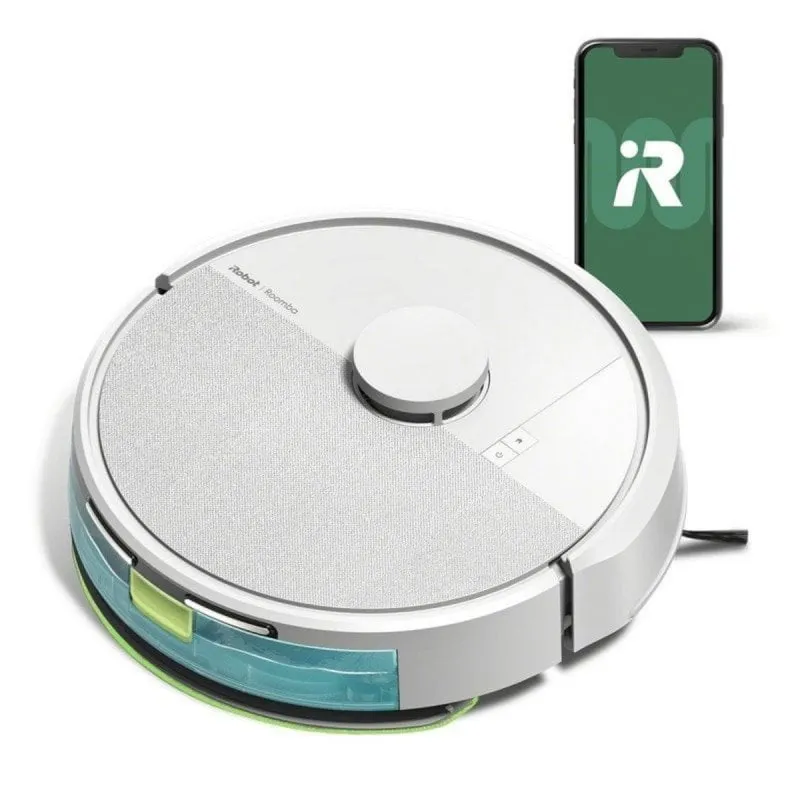 iRobot Roomba 105 Combo Robot Aspirapolvere e Lavapavimenti 7000Pa Bianco - immagine 1