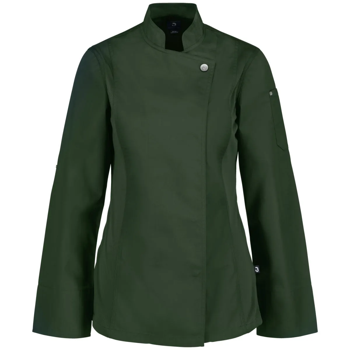 JOBELINE Giacca da cuoca Carter maniche lunghe; Taglia 52; verde scuro - immagine 1