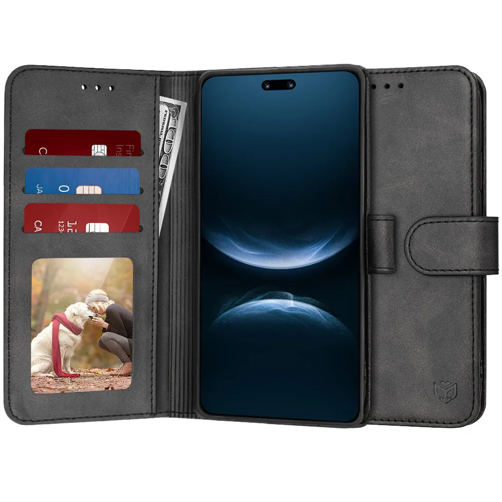 Custodia per Huawei nova 14 Pro, Techsuit, Diary Book, Nera - immagine 1