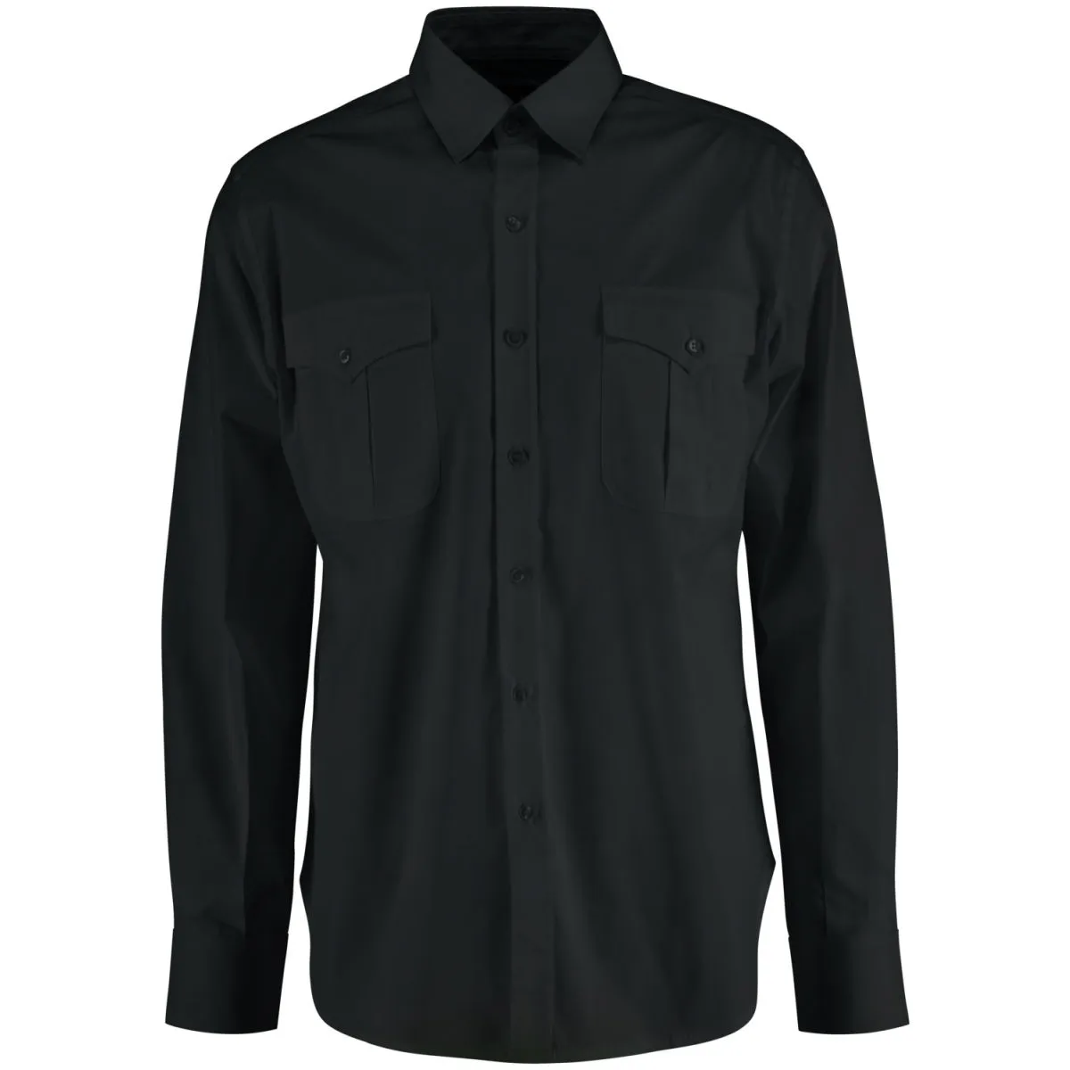JOBELINE Camicia da uomo Marlon Maniche lunghe; Taglia 41/42; nero - immagine 1