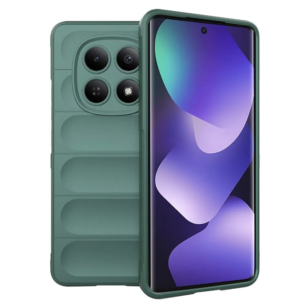 Custodia per Xiaomi Poco M8 / Redmi Note 15 5G, Techsuit, Magic Shield, Verde - immagine 1