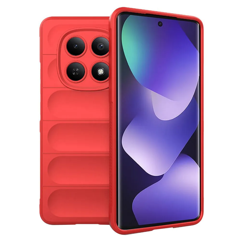 Custodia per Xiaomi Poco M8 / Redmi Note 15 5G, Techsuit, Magic Shield, Rossa - immagine 1