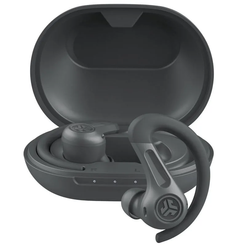 Cuffie Bluetooth con cancellazione attiva del rumore JLab JBuds Sport ANC 4 in grafite - immagine 1