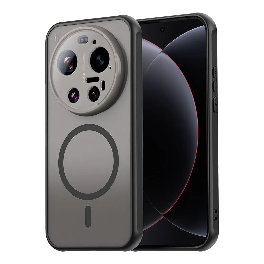 Custodia MagSafe per Xiaomi 17 Ultra, Techsuit, HaloFrost II, Nera - immagine 1