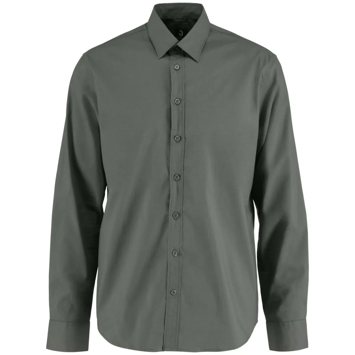 JOBELINE Camicia da uomo Porter Maniche lunghe; Taglia 37/38; grigio scuro - immagine 1