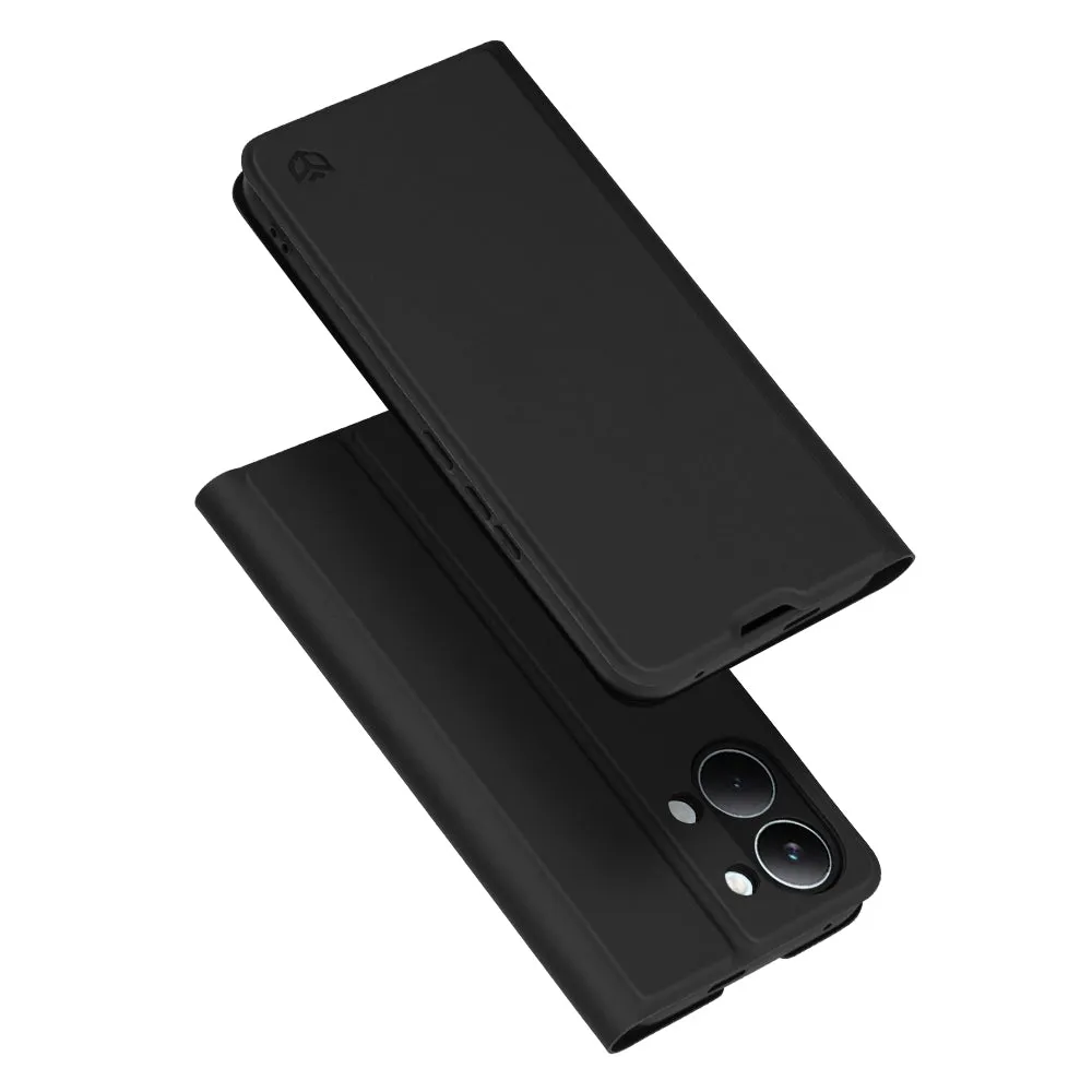 Custodia per Xiaomi Poco X8 Pro Max, Techsuit, Magskin Book, Nera - immagine 1