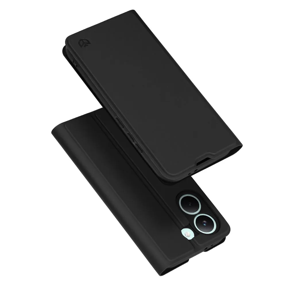 Custodia per Xiaomi Poco X8 Pro, Techsuit, Magskin Book, Nera - immagine 1
