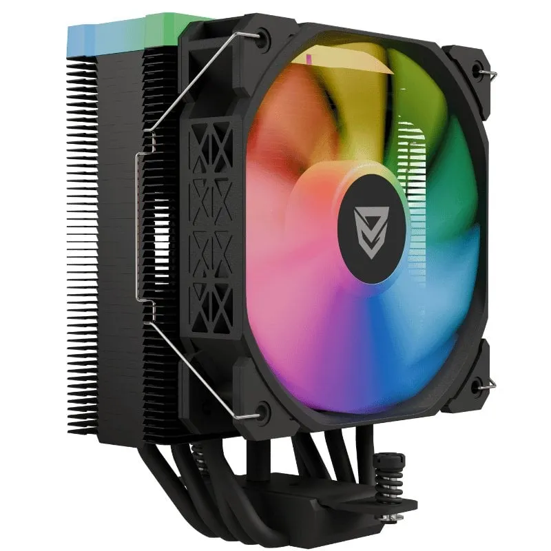 Nfortec Centaurus X2 Ventola CPU ad alte prestazioni 120mm Nero - immagine 1