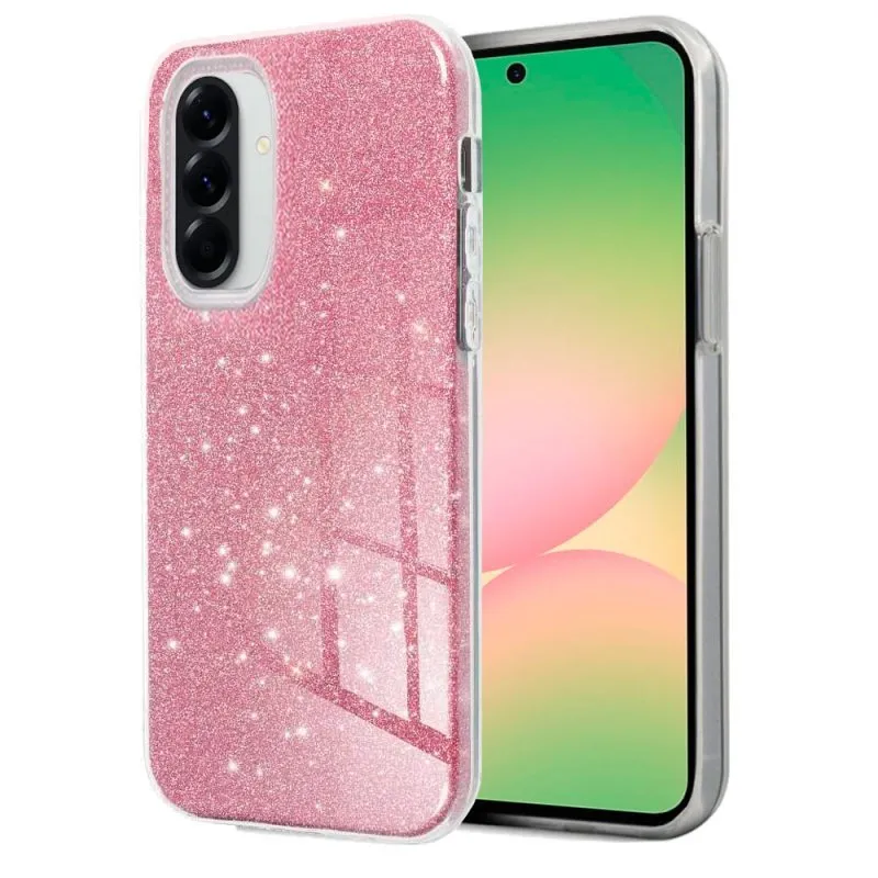Custodia fantastica per Samsung Galaxy A36 5G Glitter rosa - immagine 1