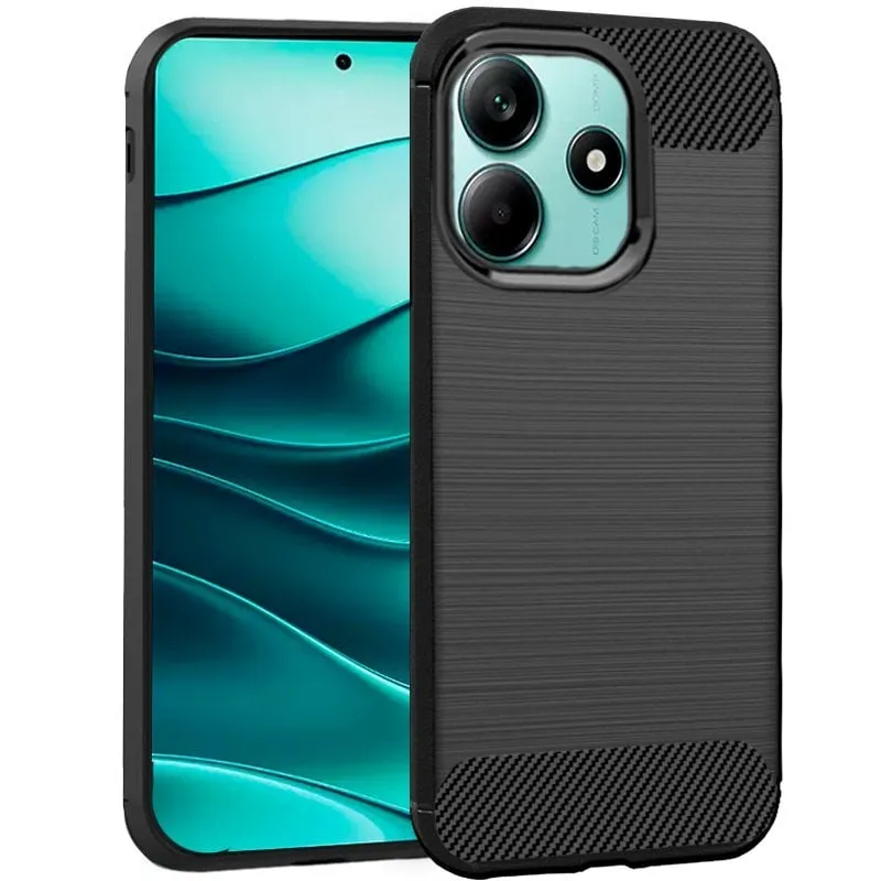 Custodia COOL per Xiaomi Redmi Note 14 5G Nero carbone - immagine 1