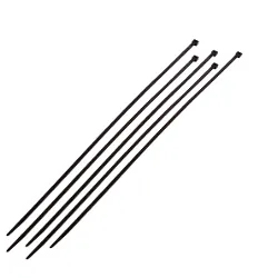 Set fascette cablaggio 100 pz (2,5x98mm) per serraggio cavi da 1 a 21 mm Nero PP0308 12 - immagine 1