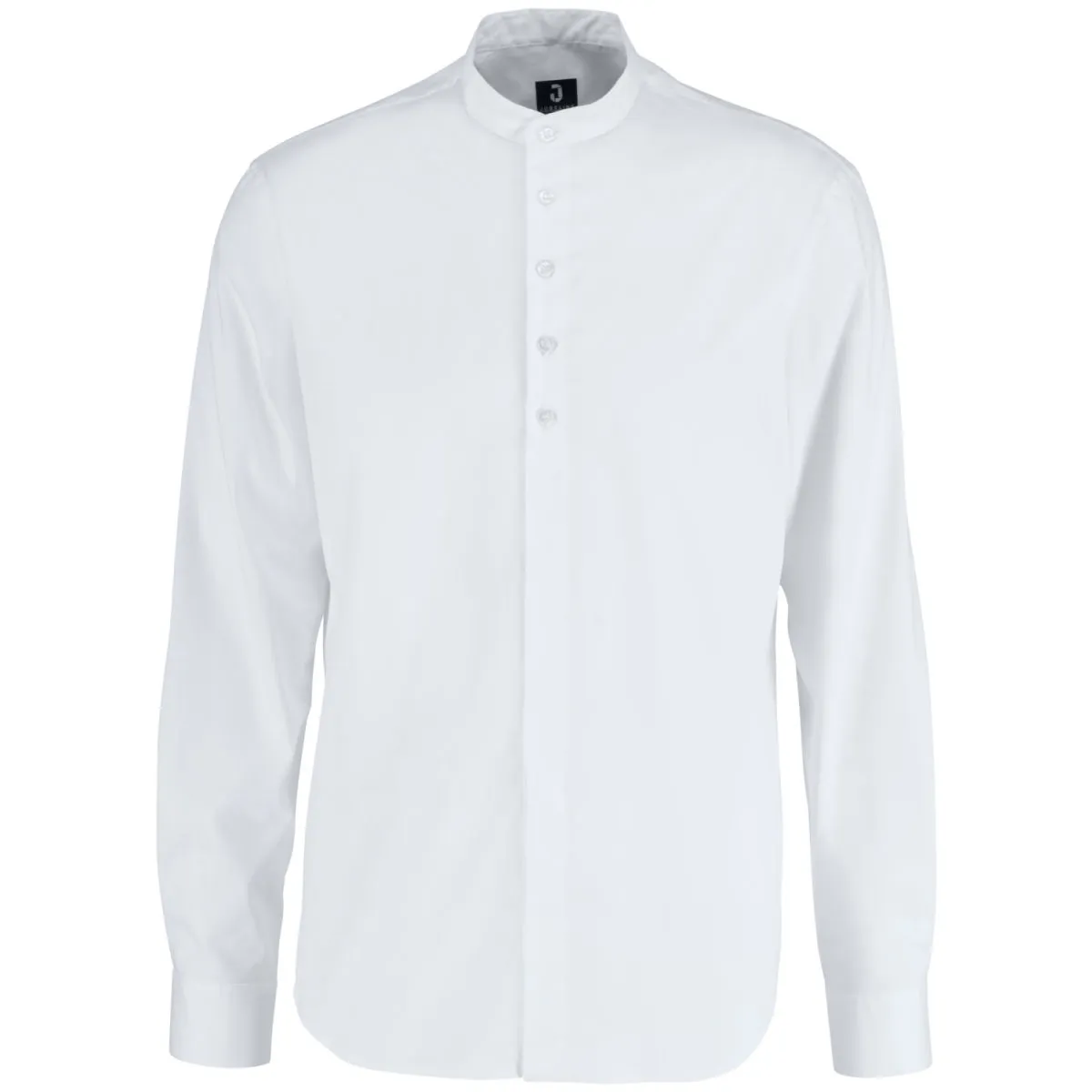 JOBELINE Camicia da uomo Lani Maniche lunghe; Taglia 45/46; bianco - immagine 1