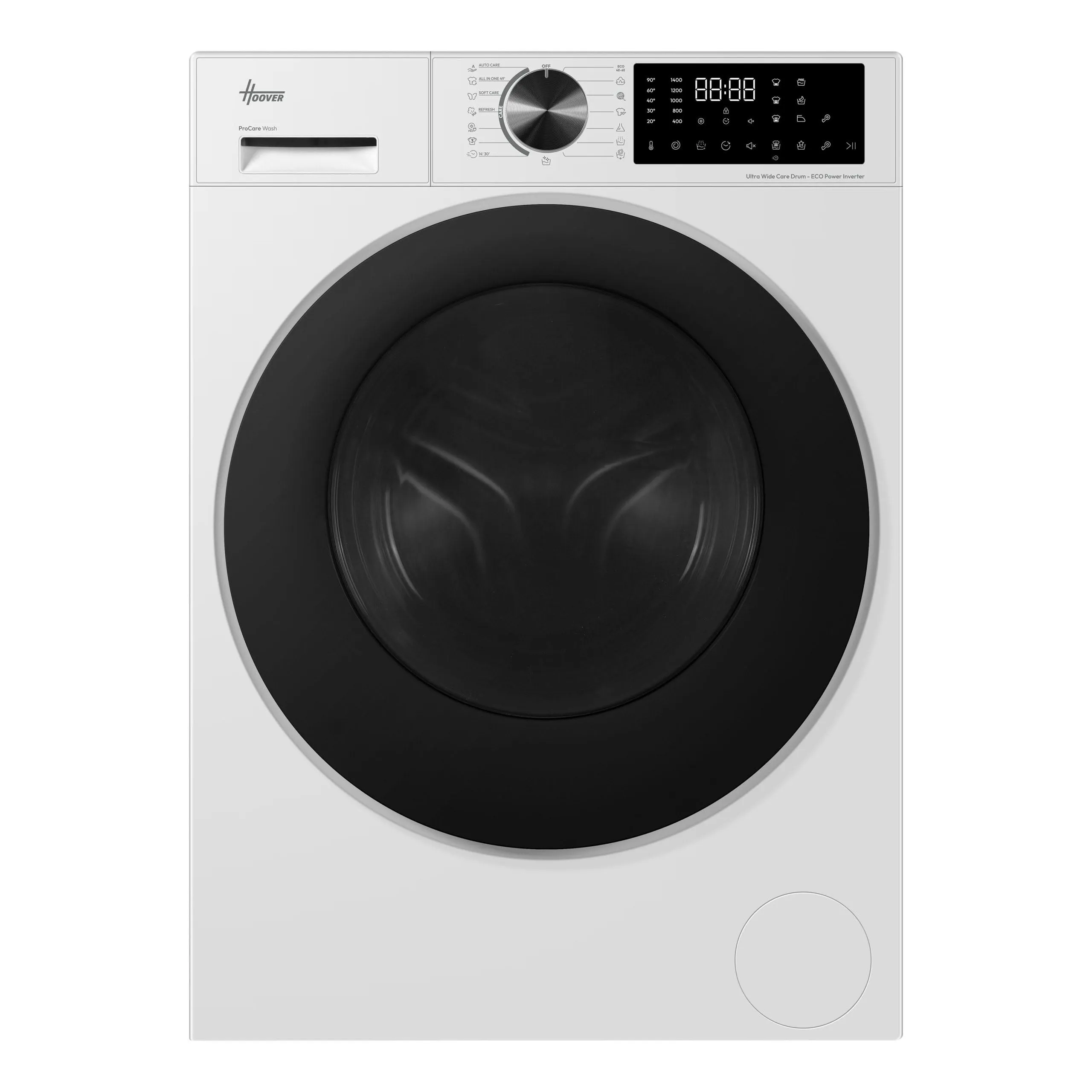 Hoover H-CARE 300 Lavatrice Slim 8 Kg, 1400 Giri, Classe A-35%, Bianca - immagine 1