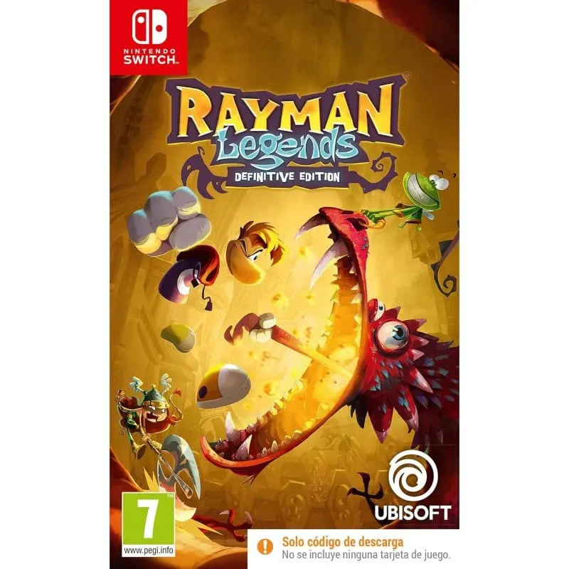 Rayman Legends: Definitive Edition Codice in una scatola Nintendo Switch - immagine 1