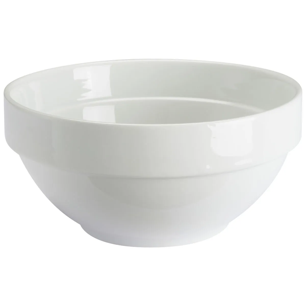 42x PULSIVA Confezione risparmio ciotola in porcellana Sao Paulo 42 pezzi; 450 ml, 14x6.5 cm (ØxH); bianco; rotonda; 42 pz. / Pacco - immagine 1