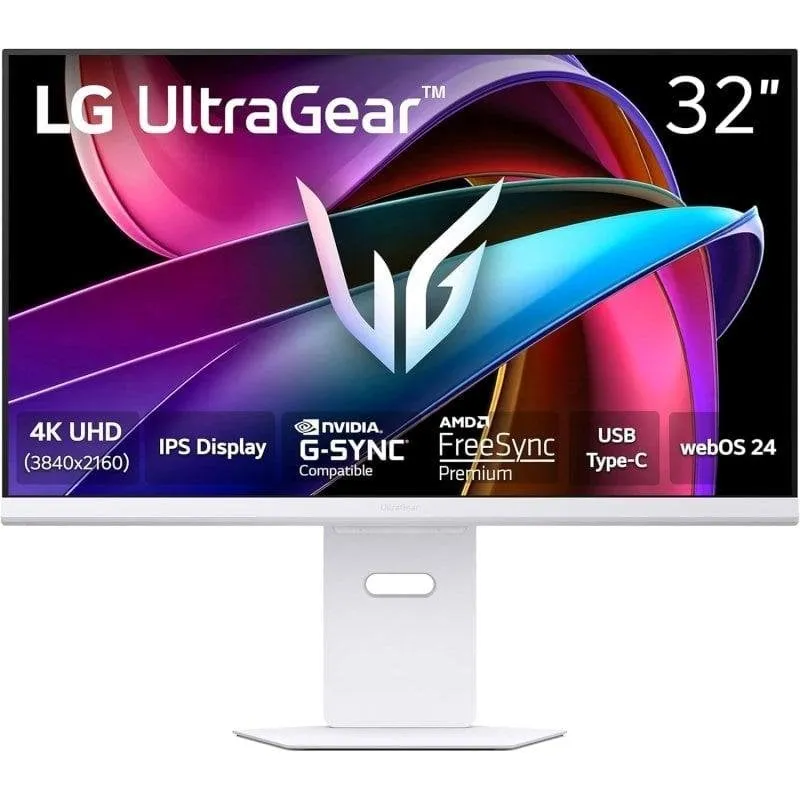 Monitor PC LG UltraGear 32G810SA-W 32'' UltraHD 4K 144Hz IPS Smart HDR400 1ms USB-C - immagine 1