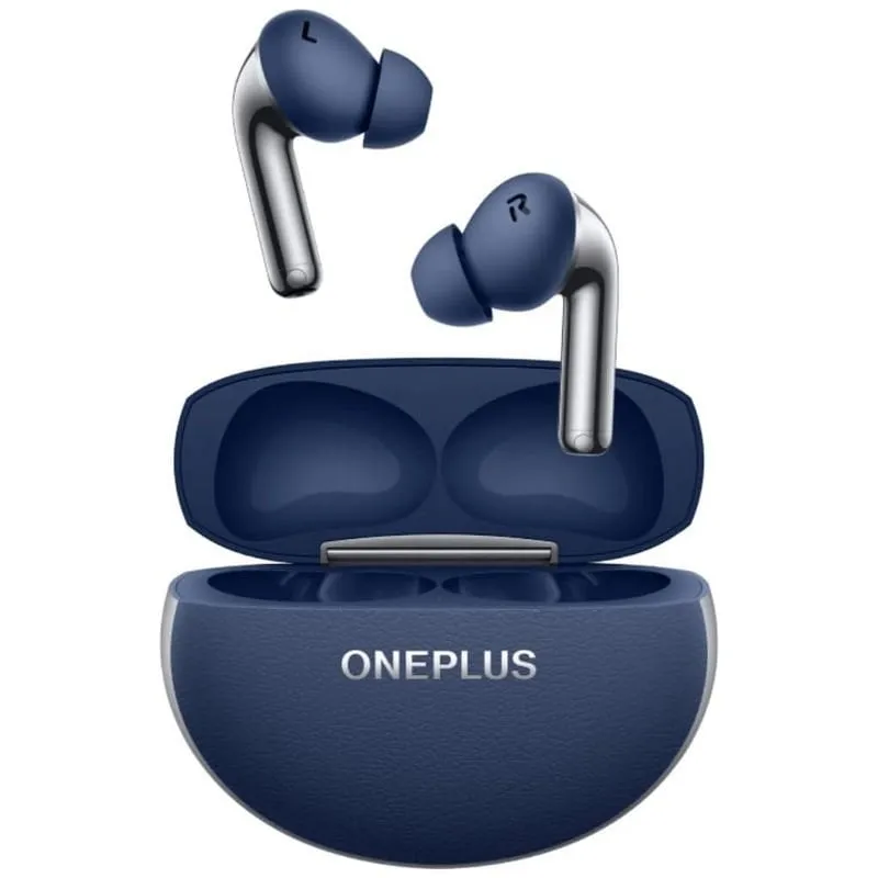 Auricolari Bluetooth OnePlus Buds Pro 3 con cancellazione adattiva del rumore blu zaffiro - immagine 1