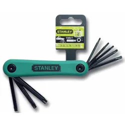 Set chiavi torx con supporto 8 pz Nero e Verde 469263 - immagine 1