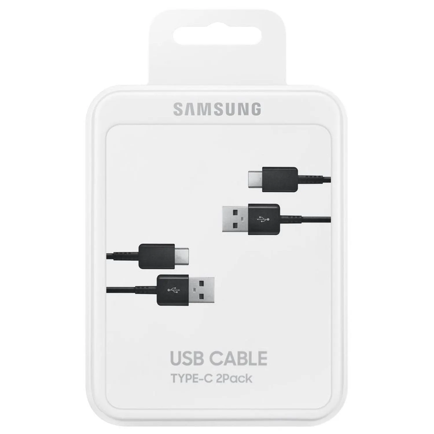 Cavo Dati e Ricarica USB-A - USB-C Samsung 2-Pack, 25W, 1.5m, Nero EP-DG930MBEGWW - immagine 1