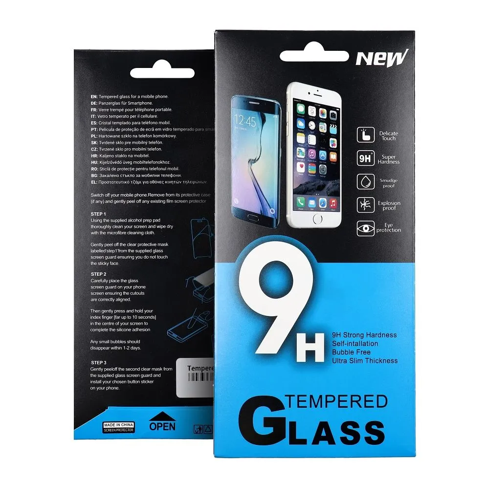 Pellicola protettiva schermo OEM per Huawei P20, Vetro Temperato, Full Glue - immagine 1