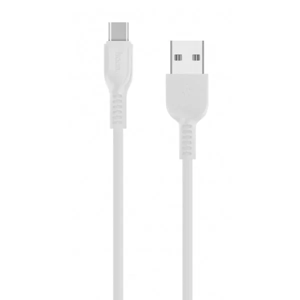 Cavo Dati e Ricarica USB-A - USB-C HOCO Flash X20, 18W, 3m, Bianco - immagine 1