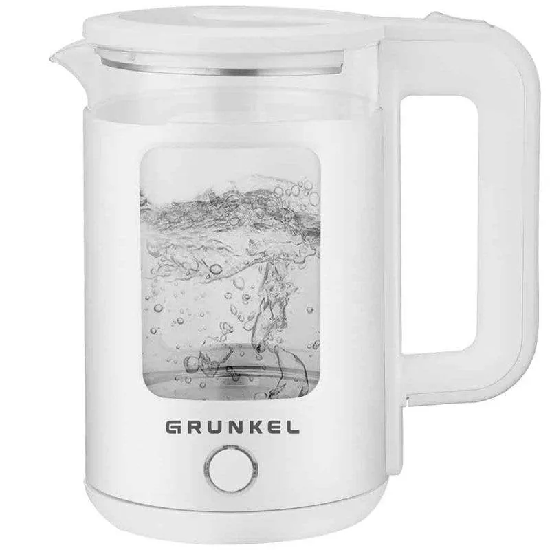 Bollitore Elettrico Grunkel HV-18CWPBL 1,8L 1500W Bianco - immagine 1