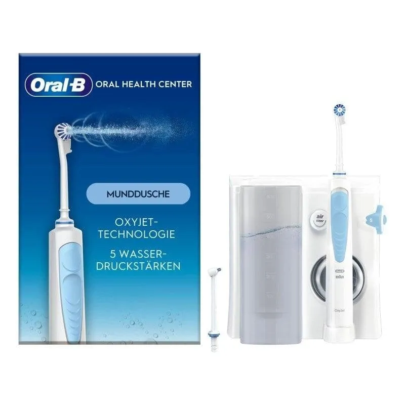 Idropulsori Oral-B Oxyjet Tecnologia Oxyjet WaterJet 5 Livelli Intensità 2 Ugelli - immagine 1