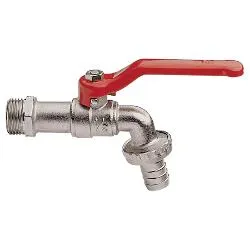 Rubinetto a sfera per esterno ( 1/2"M ) Zincato K0260B - immagine 1