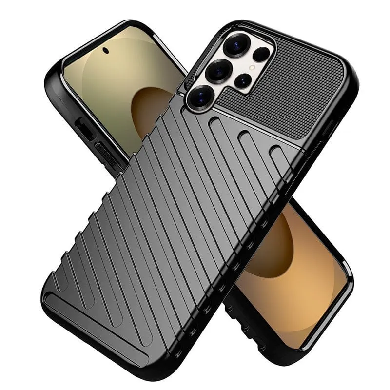 Custodia fantastica per Samsung S938 Galaxy S25 Ultra Thunder Black - immagine 1