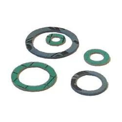 Set guarnizioni idrauliche 10 pz ( 3/4" (19 mm) ) sanitarie amiantite per acqua potabile Verde P0441C - immagine 1
