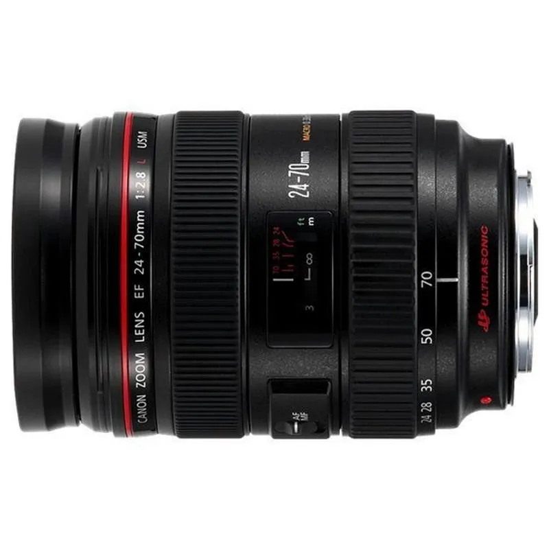 Canon EF24-70mm f/2.8L USM Zoom Lens Nero - immagine 1