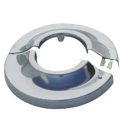 Rosetta idraulica ottone (55mm) apribile per tubo 1/2" Cromo N0151B - immagine 1