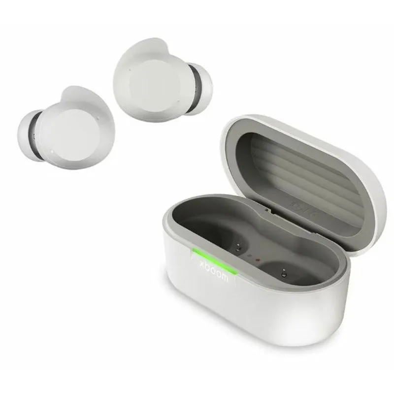 Cuffie Bluetooth LG xboom Buds con cancellazione attiva del rumore, bianche - immagine 1