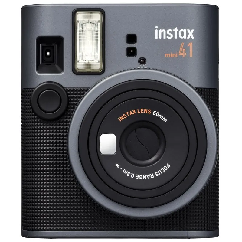 Fotocamera istantanea Fijifilm Instax Mini 41 con flash, nera - immagine 1