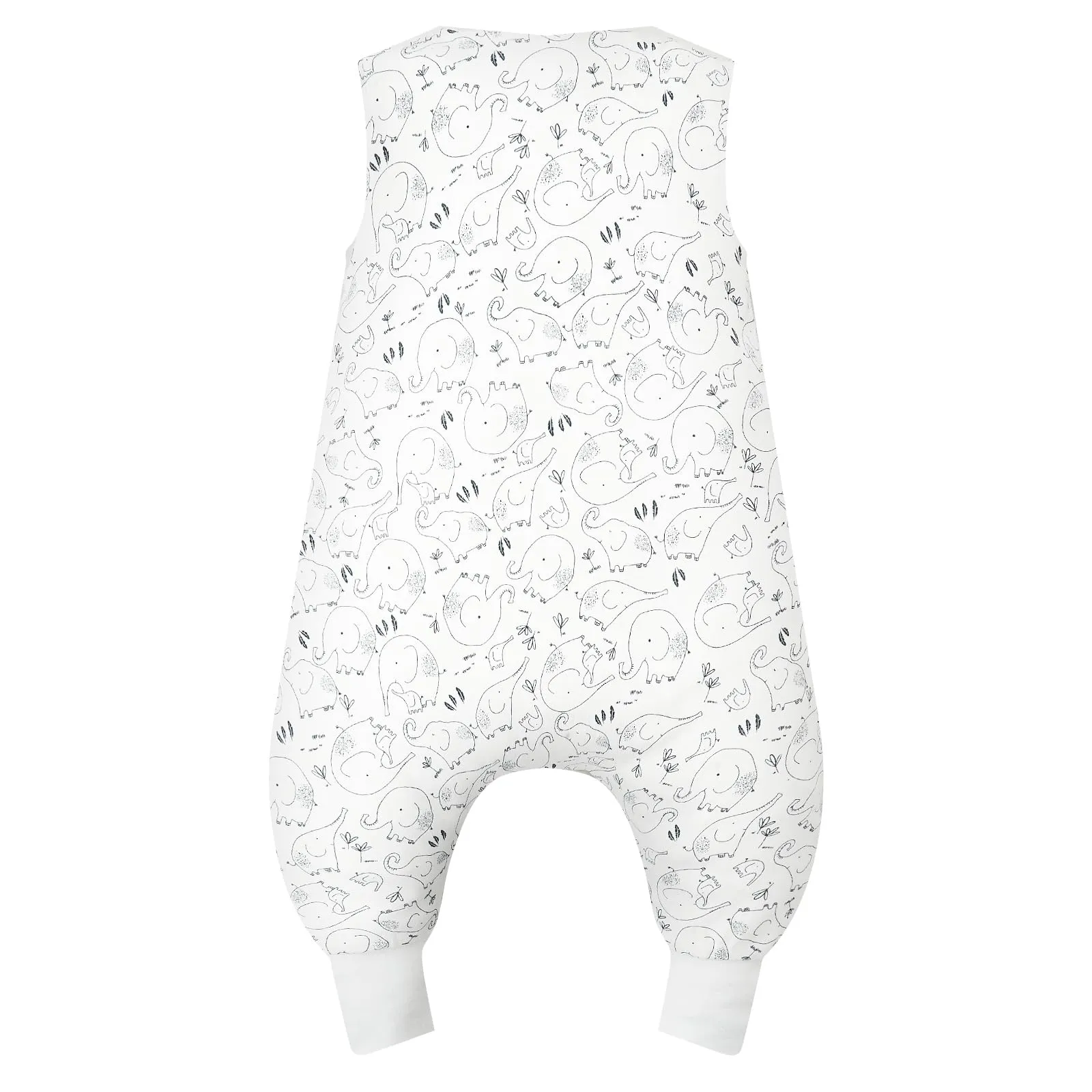 WYTbaby Sacco Nanna con Piedini 1.0 Tog, 100% Cotone Ultra-Morbido, Facile da Indossare, Ideale per il Sonno dei Neonati, Sacco Nanna Adatto per Bambini da 3-4 Anni - immagine 7