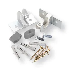 Set staffe per avvolgitubo 2 pz da parete 8711 - immagine 1