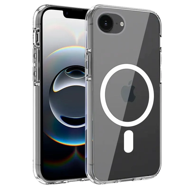 Cool custodia magnetica trasparente per iPhone 16e / iPhone 17e. - immagine 1