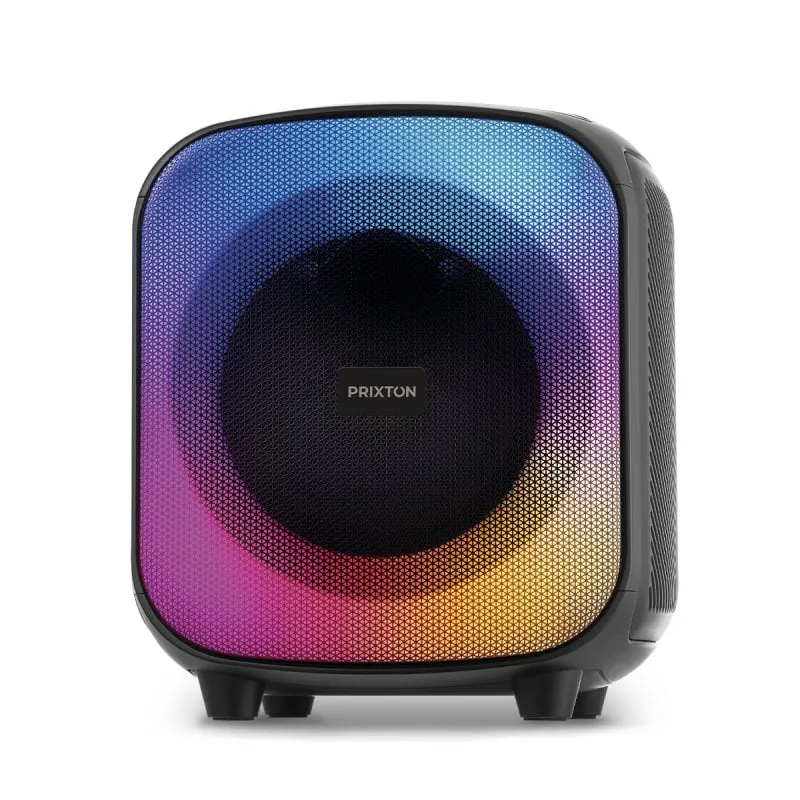 Prixton Jaija Altoparlante Karaoke Bluetooth USB/Scheda TF/Radio FM/Aux 40W Nero - immagine 1