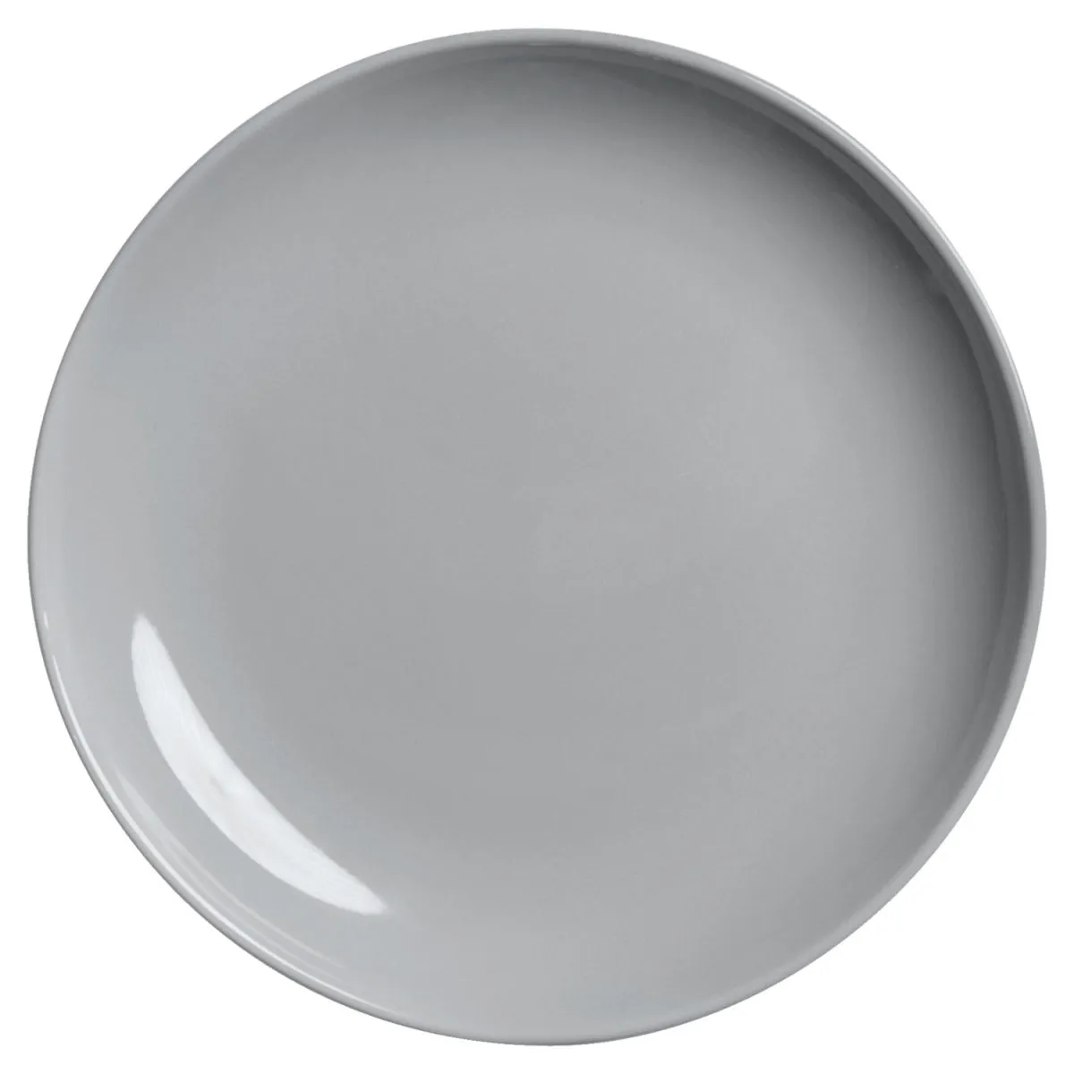 6x PULSIVA Piatto Guscia piano; 16.3 cm (Ø); grigio; rotonda; 6 pz. / Pacco - immagine 1