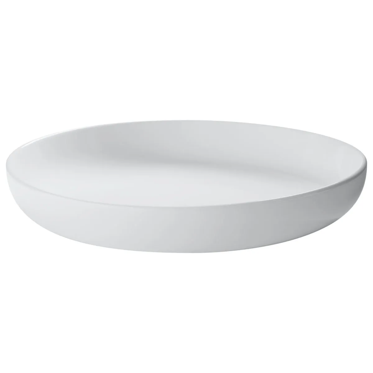 6x PULSIVA Piatto Guscia fondo; 800 ml, 22.4x4.3 cm (ØxH); bianco; rotonda; 6 pz. / Pacco - immagine 1