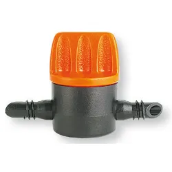 Rubinetto irrigazione a goccia 5 pz per tubo capillare (1/4") RAINJET 91270 - immagine 1