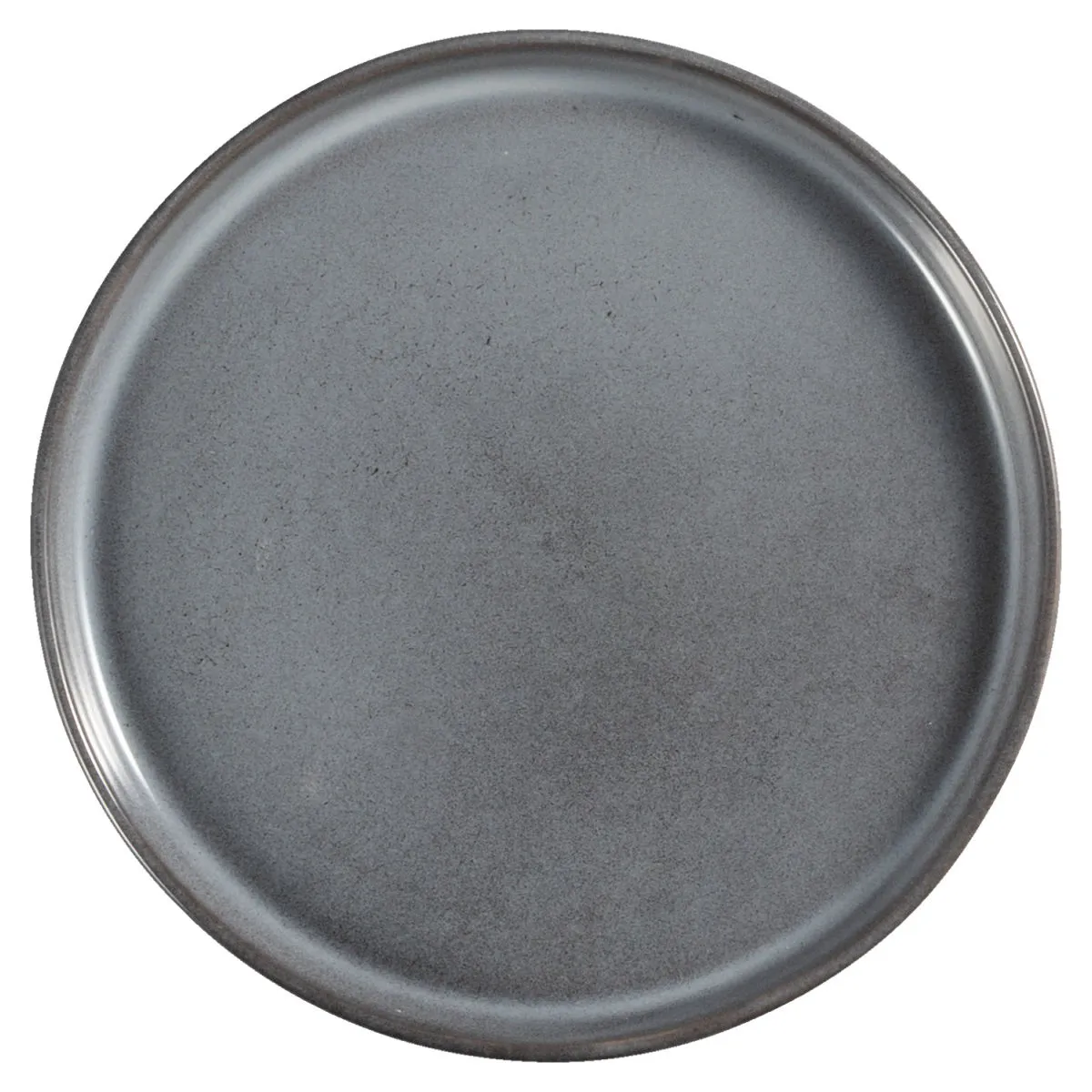 6x PULSIVA Piatto Vintage piano; 16x1.6 cm (ØxH); grigio; rotonda; 6 pz. / Pacco - immagine 1