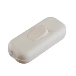 Pulsante cavo elettrico unipolare terminale (250V; 2A) Bianco PP0474 - immagine 1