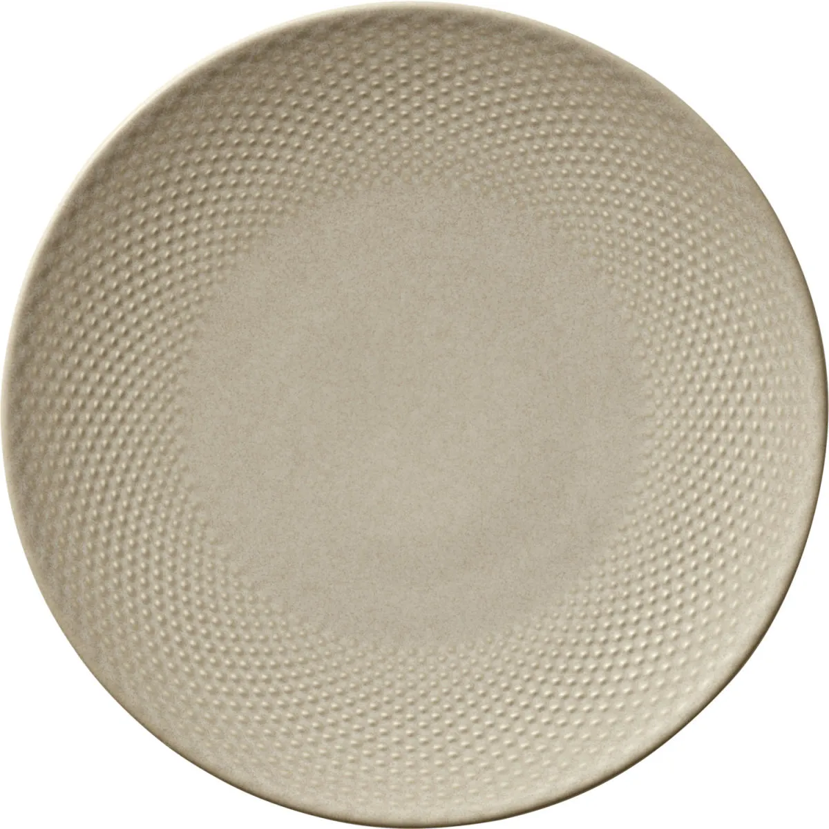6x HEART&SOUL Piatto piano Pine Relief rotondo coup; 24x2.5 cm (ØxH); beige; rotonda; 6 pz. / Pacco - immagine 1
