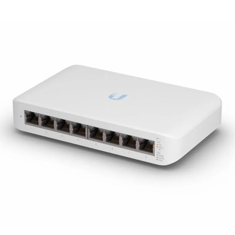 Ubiquiti UniFi Switch Lite 8 PoE Gestito L2 Gigabit Ethernet (10/100/1000) Supporto Power over Ethernet (PoE) Bianco - immagine 1