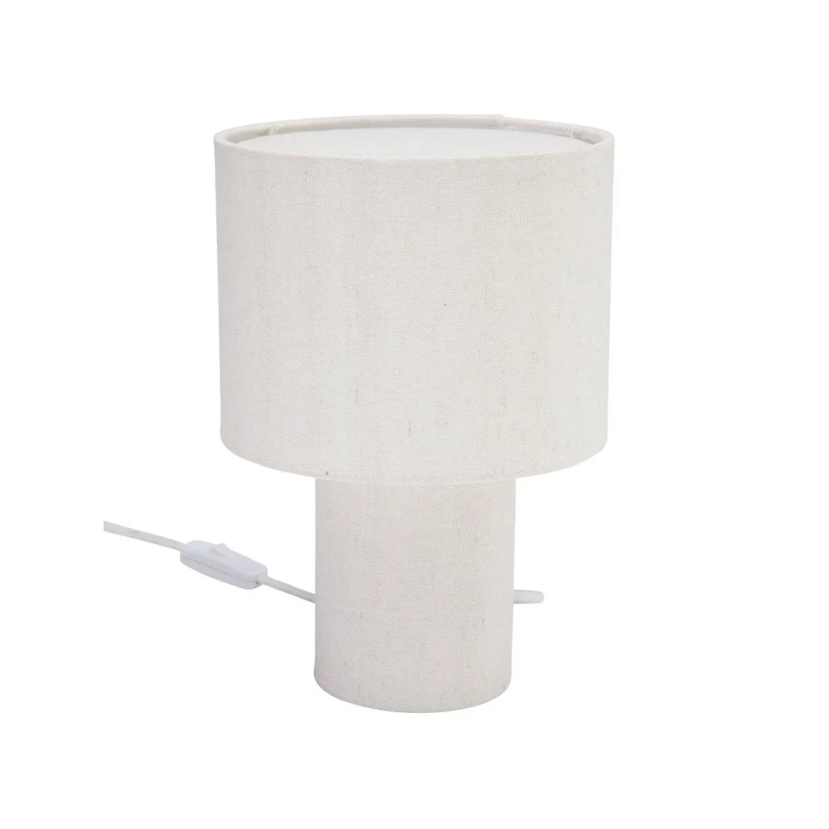 PR Home Lampada da tavolo Leah; 28x19x28 cm (LxLxH); beige - immagine 1