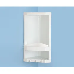 Cestello box doccia angolare a vite (22x14x38cm) JUNIOR Bianco 807902 - immagine 1