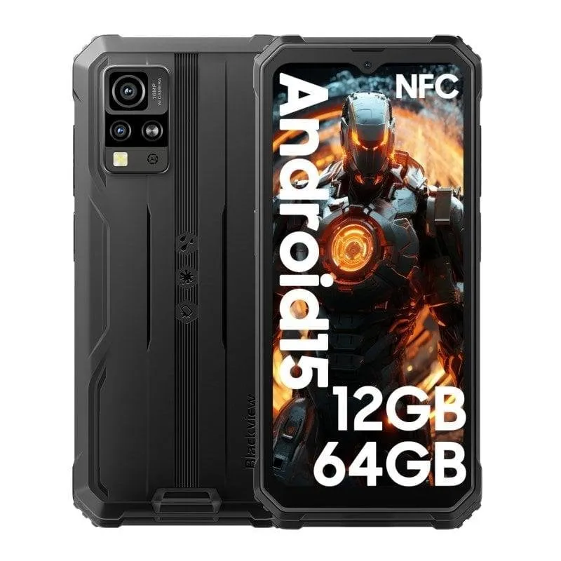 Blackview BV4800 SE 4G 4GB 64GB 6.56" Nero - immagine 1